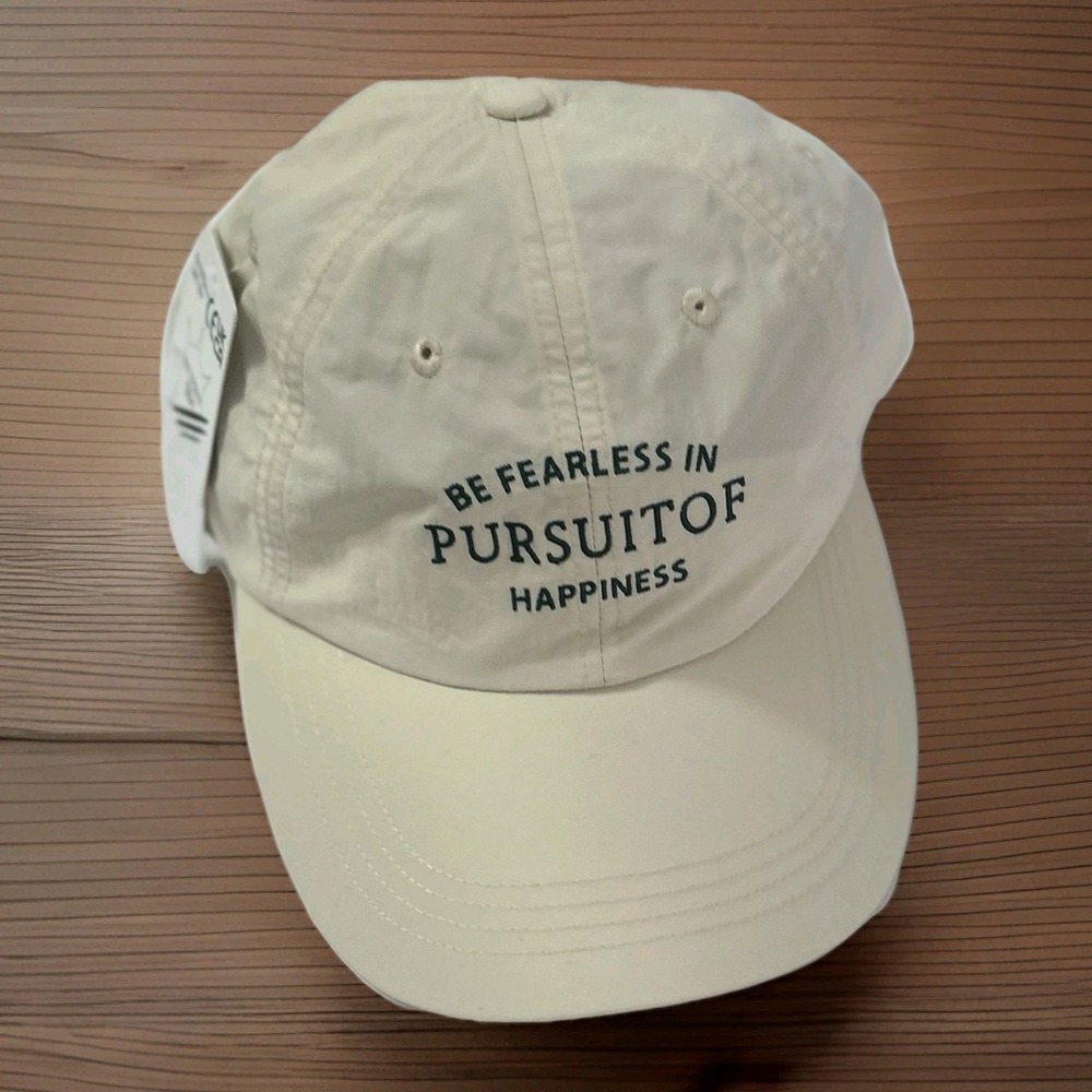 Miniso Be Fearless In Pursuit Of Happiness Baseball Cap Hat - - Size 58cm